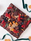 Festive Brownie Platter